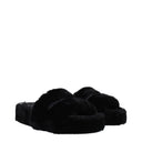 Stella Mc Cartney Women's Loafers And Clogs Eco Fur Black