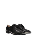 Stuart Weitzman Derby Kiran Leather Black