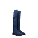 Stuart Weitzman 5050 Boots Women's Suede Blue/Indigo