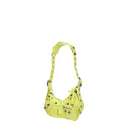 Balenciaga Le Cagole Crossbody Bag Women's Green/Lime Leather