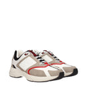 Fendi Sneakers Faster Men's Fabric White/Tan