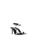 Amina Muaddi Women's Sandals Crystal Black/Silver