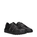 Valentino Garavani Rockstud Sneakers Men's Leather Black