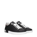 Dolce&Gabbana Men's Sneakers Black Leather