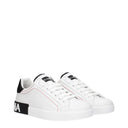 Dolce&Gabbana Men's Sneakers White Leather