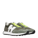 Hogan Sneakers H601 Memory Foam Men's Fabric Green/White