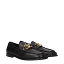 Valentino Garavani Men's Moccasins Black Leather