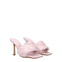 Bottega Veneta Women's Sandals Pink/Cameo Leather