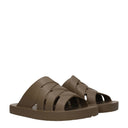 Bottega Veneta Men's Sandals And Clogs Green/Liana Rubber