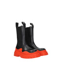 Bottega Veneta Women's Ankle Boots Leather Black/Sunburst