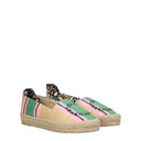 Stella Mc Cartney Damess Veelkleurige stoffen espadrilles