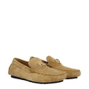 Versace Men's Suede Loafers Beige/Sand
