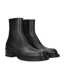 Alexander Mc Queen Men's Boots Black Leather