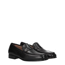 Salvatore Ferragamo Lord Men's Loafers Black Leather
