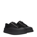 Jil Sander Women's Sneakers Fabric Black