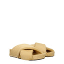 Jil Sander Loafers And Clogs Women Cavallino Beige/Champagne