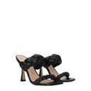 Stuart Weitzman Playa Women's Sandals Black Leather