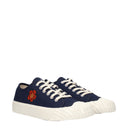 Kenzo Women's Sneakers Fabric Blue/Navy Blue