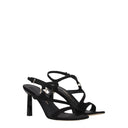 Salvatore Ferragamo Jille Women's Sandals Black Suede