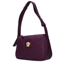 Versace Women's Shoulder Bag Purple/Plum Leather