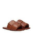 Bottega Veneta Men's Brown/Caramel Leather Slides And Clogs