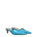 Bottega Veneta Women's Sandals Glossy Sky Blue/Pool Blue