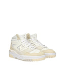 New Balance Sneakers 650 Women's Leather White/Walnut