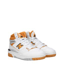 New Balance Sneakers 650 Women's Leather White/Canyon