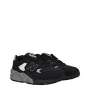 Trampki New Balance 580 Damskie Zamszowe Czarno-Srebrne