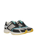 Fendi Sneakers Faster Men's Fabric Gray/Slate