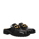 Bottega Veneta Men's Slippers And Clogs Black Leather