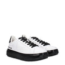 Love Moschino Women's Sneakers White/Black Leather