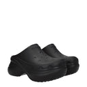 Balenciaga Crocs Chodaki I Klapki Damskie Gumowe Czarne