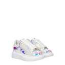 Alexander Mc Queen Gift Idea Sneakers Kids Woman Pvc Multicolor/White