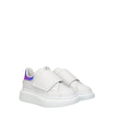 Alexander Mc Queen Gift Idea Sneakers Kids Woman Leather White/Multicolor