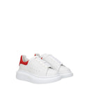 Alexander Mc Queen Gift Ideas Sneakers Kids Men Leather White/Red