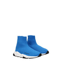 Balenciaga Gift Idea Sneakers Kids Men Fabric Blue
