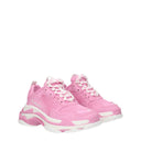Balenciaga Gift Idea Sneakers Kids Women Fabric Pink/White