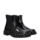 Valentino Garavani Rockstud M Way Ankle Boots Men Leather Black