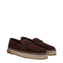 Valentino Garavani Espadrillas Mens Suede Brown