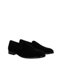 Dolce&Gabbana Men's Velvet Black Loafers
