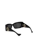 Gucci Donna's Occhiali da sole Acetato Nero
