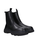Burberry Chelsea Boots Herren Leder Schwarz