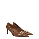 Dolce&Gabbana Women's Brown/Caramel Leather Décolleté