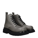 Bottega Veneta Men's Boots Gray/Asphalt Leather