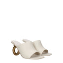 Salvatore Ferragamo Astro Women's Sandals Beige/Mascarpone Leather