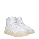 Salvatore Ferragamo Sneakers Cassio Men's White Leather