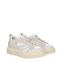 Salvatore Ferragamo Cassina Women's Sneakers Beige/Mascarpone Leather