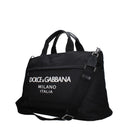 Męskie czarne torby marynarskie Dolce&Gabbana
