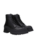 Alexander Mc Queen Men's Boots Black Leather